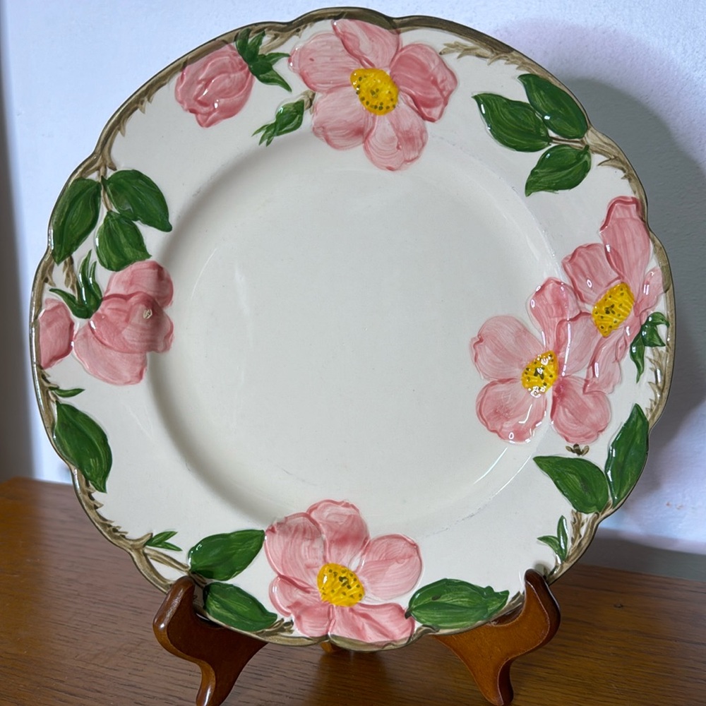 Vintage Franciscan Desert Rose Dinner Plate